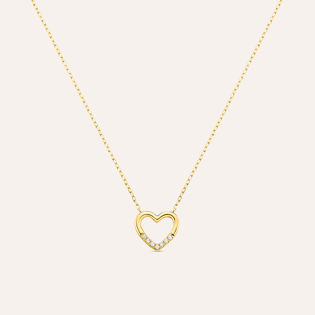 Collana Sophia Oro Giallo Diamante