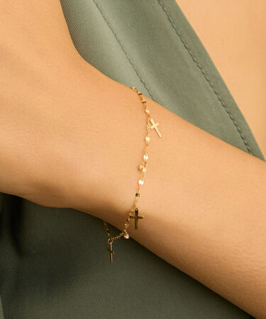 Bracciale Rosario Holy Oro Giallo