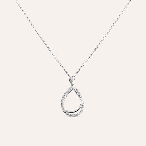 Collana Silver Shine Argento Rodiato Cubic Zirconia - Collane Donna | Stroili