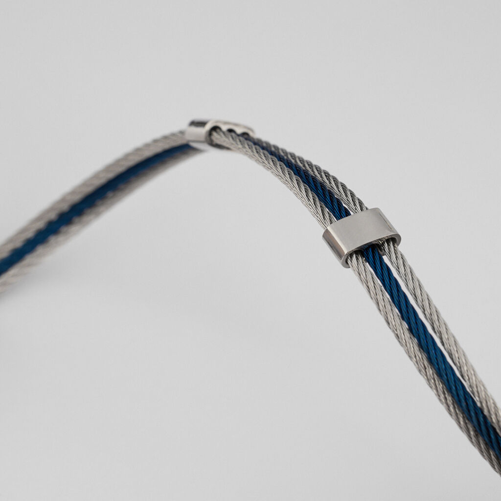 Bracciale Man Code Acciaio Bicolore - Bracciali Unisex | Stroili