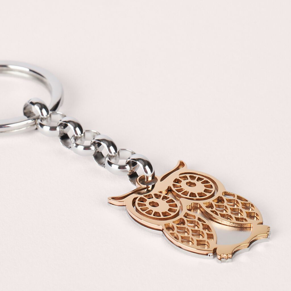 Portachiavi Sunrise Acciaio Bicolore