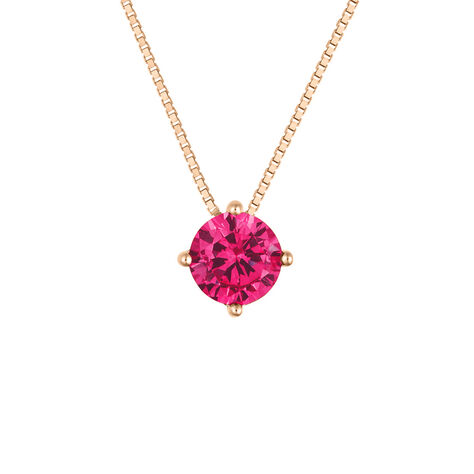 Collana Punto Luce Silver Rainbow Argento Rosa Cubic Zirconia - Collane Punto Luce Donna | Stroili