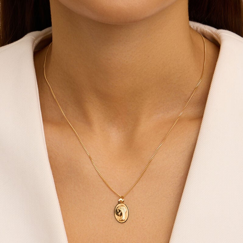 Pendente Holy Oro Giallo - Ciondoli con Incisione Unisex | Stroili