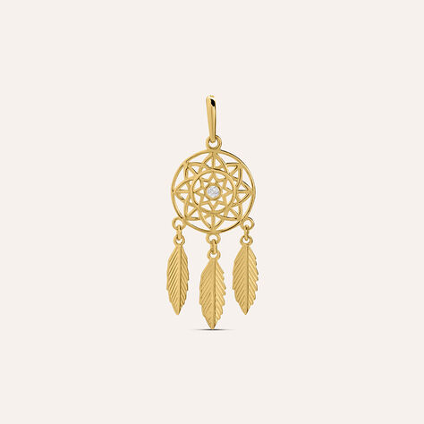 Pendente Poème Oro Giallo Cubic Zirconia - Ciondoli Donna | Stroili