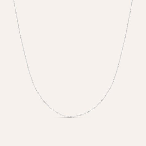 Catenina Po&egrave;me Oro Bianco - Catenina Donna | Stroili