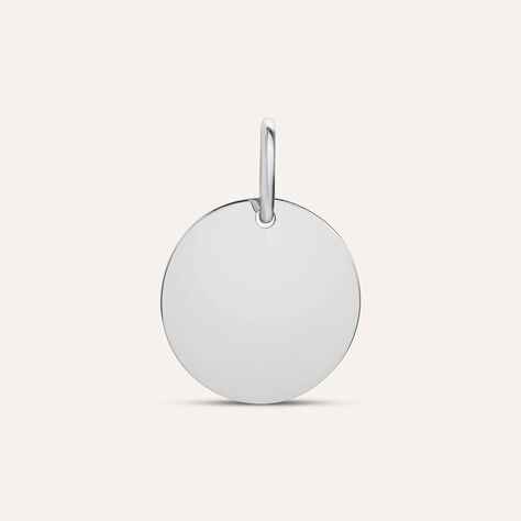 Pendente Po&egrave;me Oro Bianco - Ciondoli con Incisione Donna | Stroili