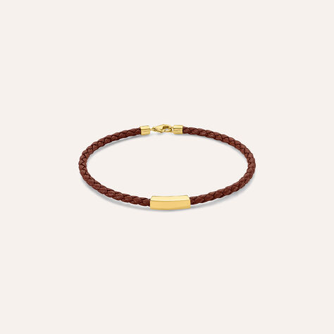 Bracciale Con Targhetta L'homme Or Oro Giallo - Bracciali Uomo | Stroili