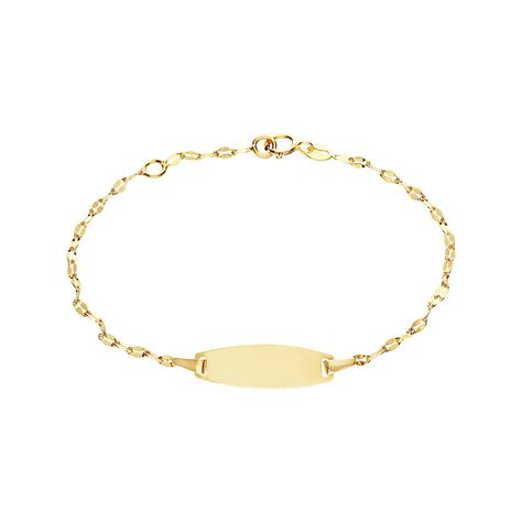 Bracciale Con Targhetta Holy Oro Giallo - Bracciali con Incisione Bambino | Stroili