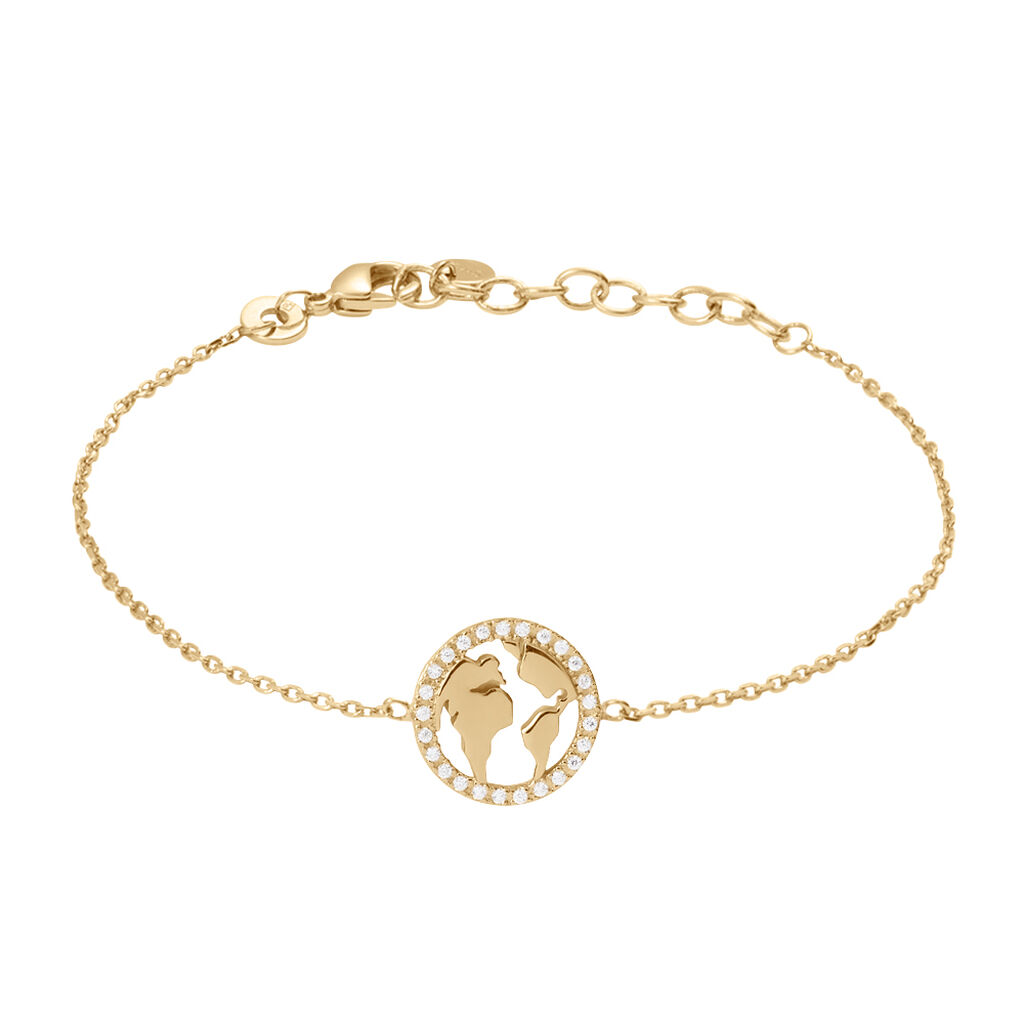 Bracciale Golden Dream Placcato Oro Giallo Cubic Zirconia - Bracciali Amicizia Donna | Stroili