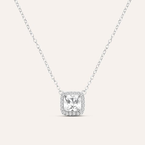 Collana Silver Elegance Argento Rodiato Cubic Zirconia - Collane Donna | Stroili
