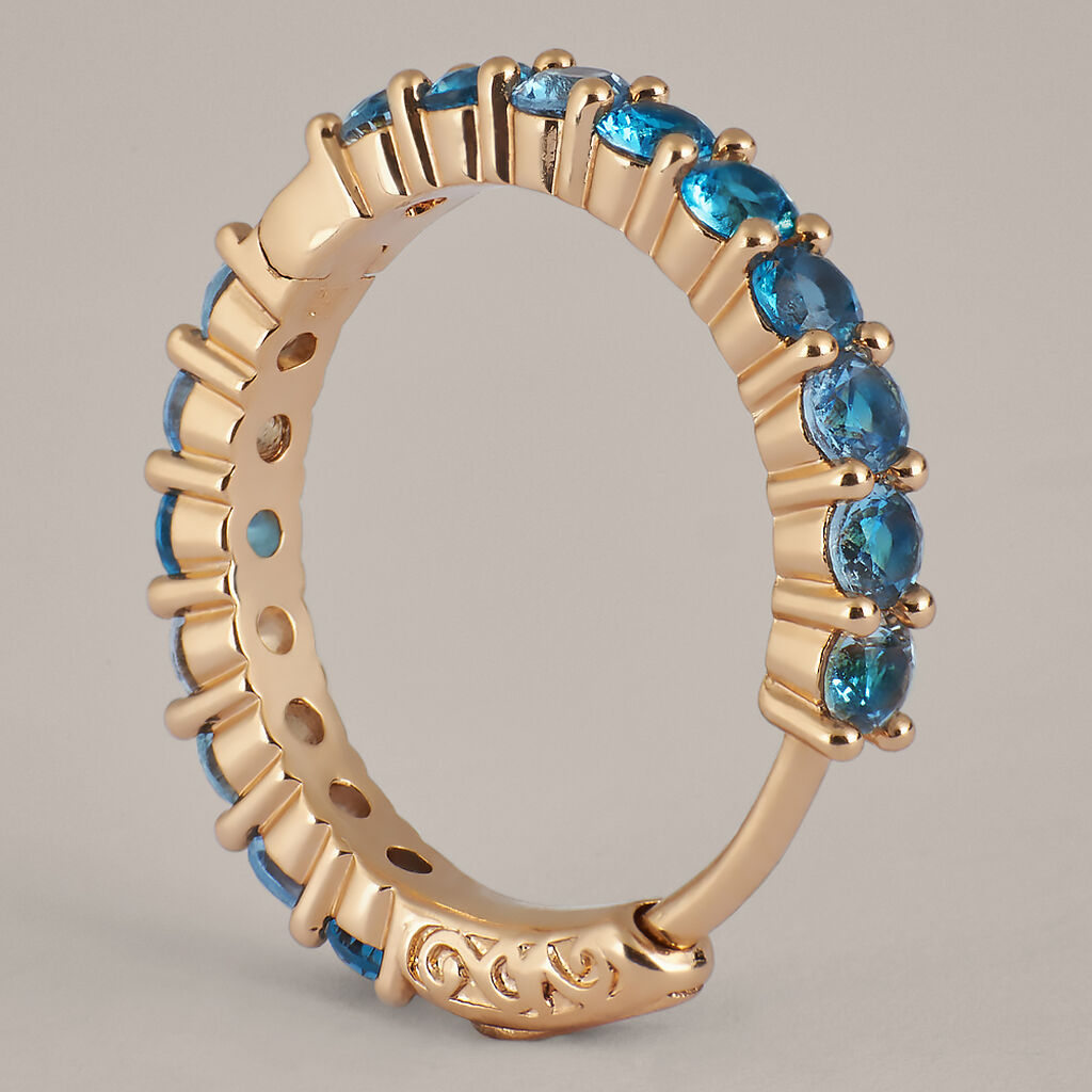 Orecchini A Cerchio Golden Dream Placcato Oro Giallo Cubic Zirconia - Orecchini a Cerchio Donna | Stroili