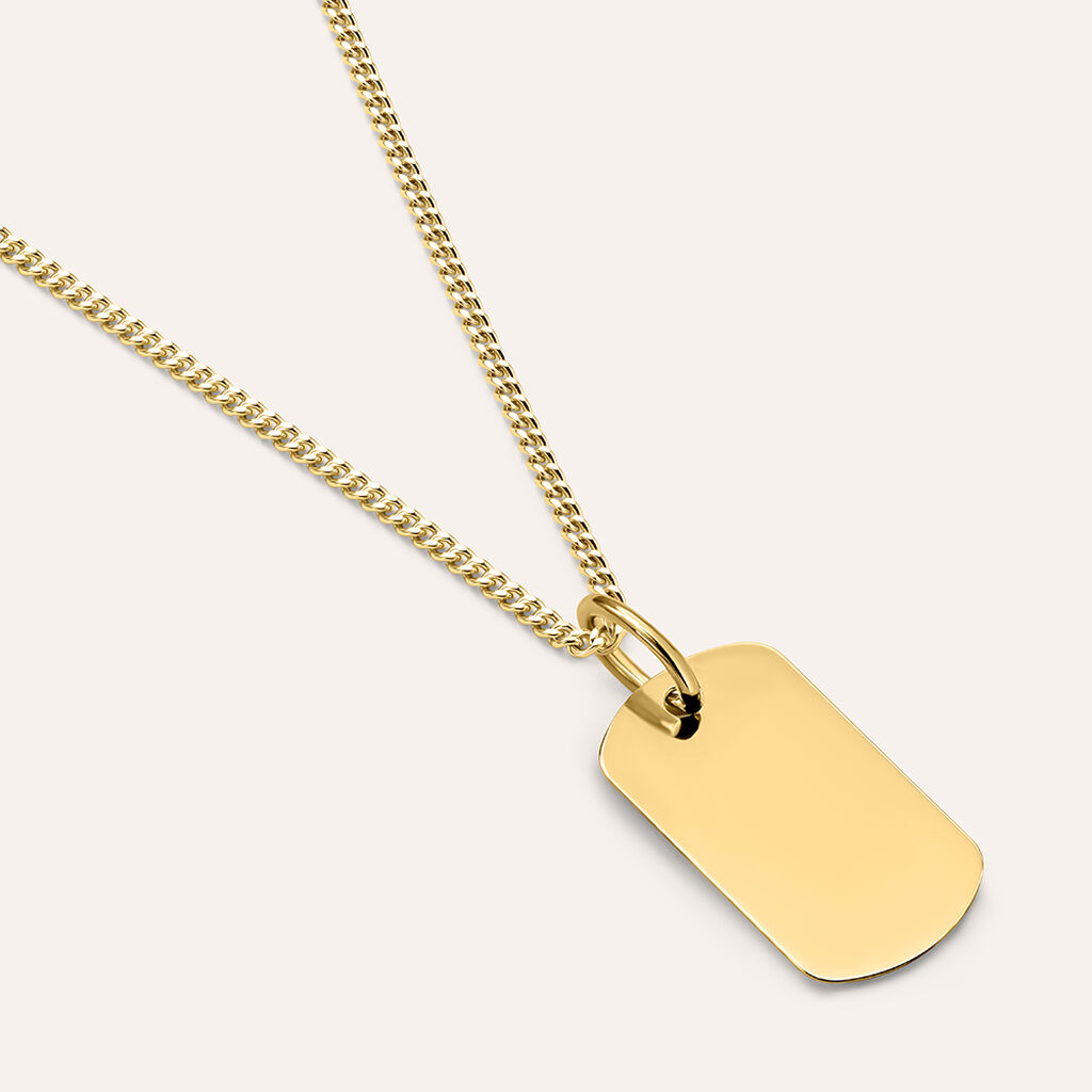 Pendente Poème Oro Giallo - Ciondoli con Incisione Donna | Stroili