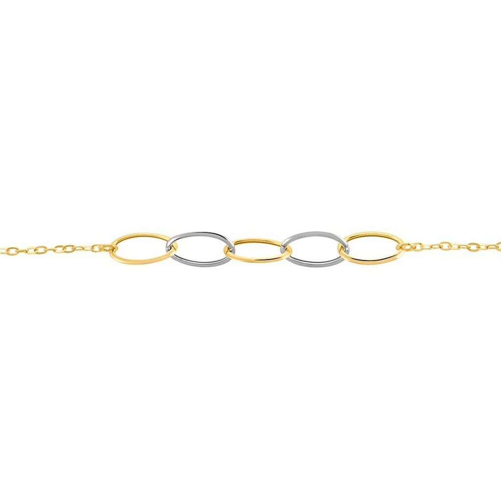 Bracciale Catena Beverly Oro Bicolore - Bracciali Amicizia Donna | Stroili