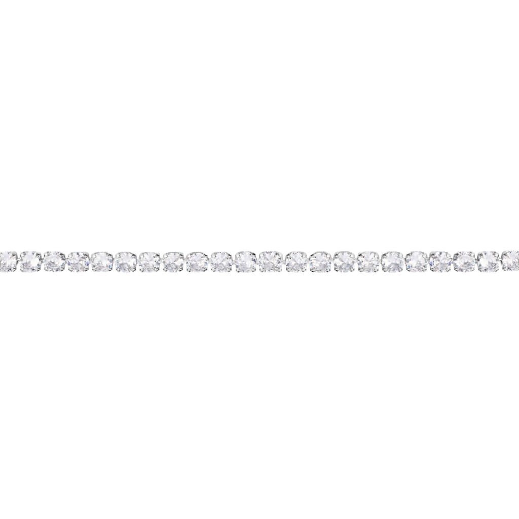 Bracciale Tennis Romantic Shine Metallo Cristallo - Bracciali Tennis Donna | Stroili