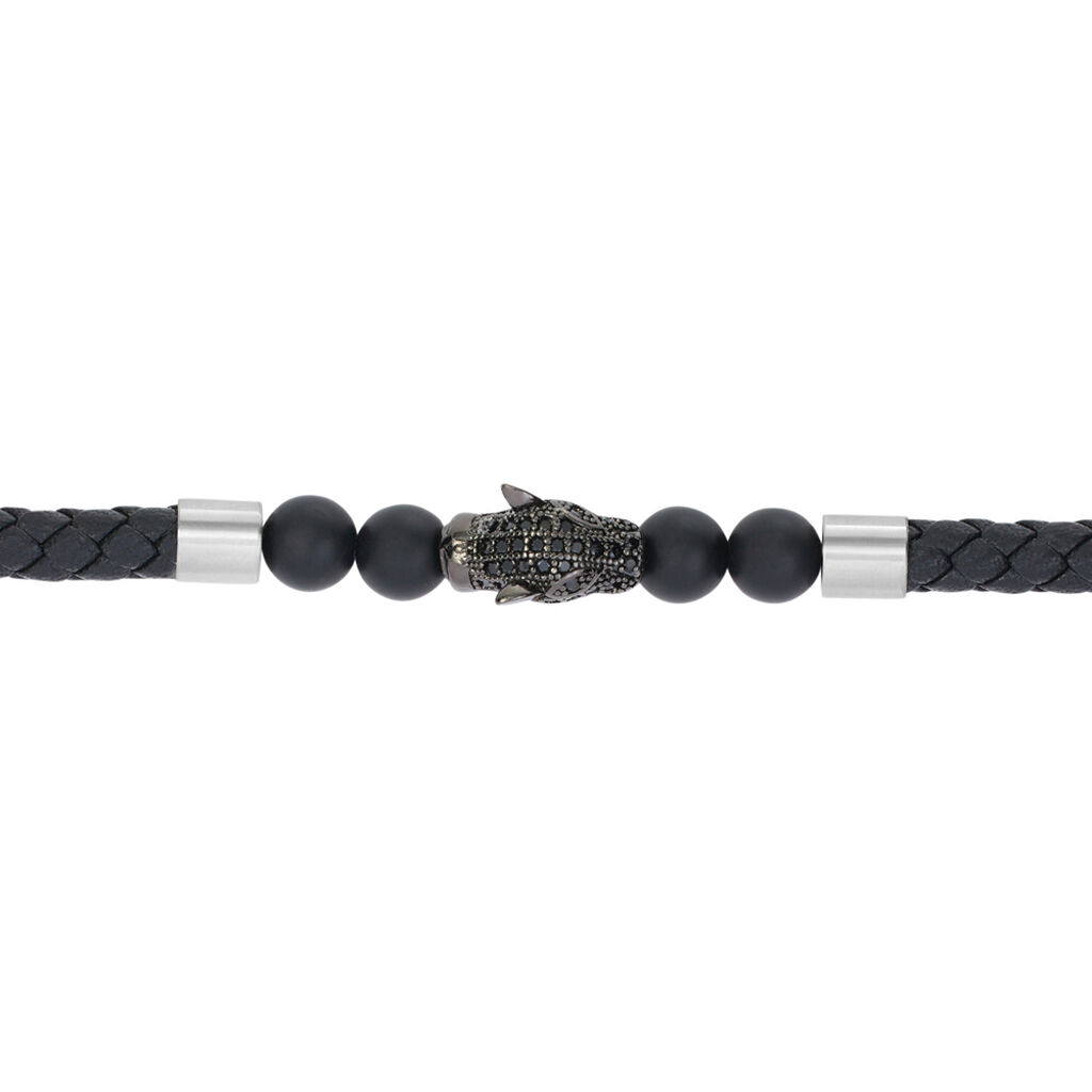 Bracciale Man Code Acciaio Cubic Zirconia