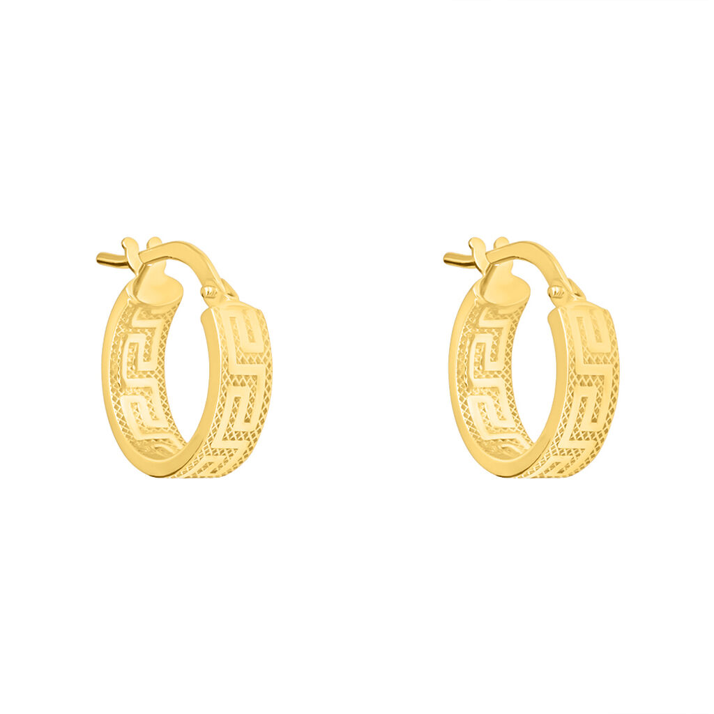 Orecchini A Cerchio Toujours Oro Giallo - Orecchini a Cerchio Donna | Stroili