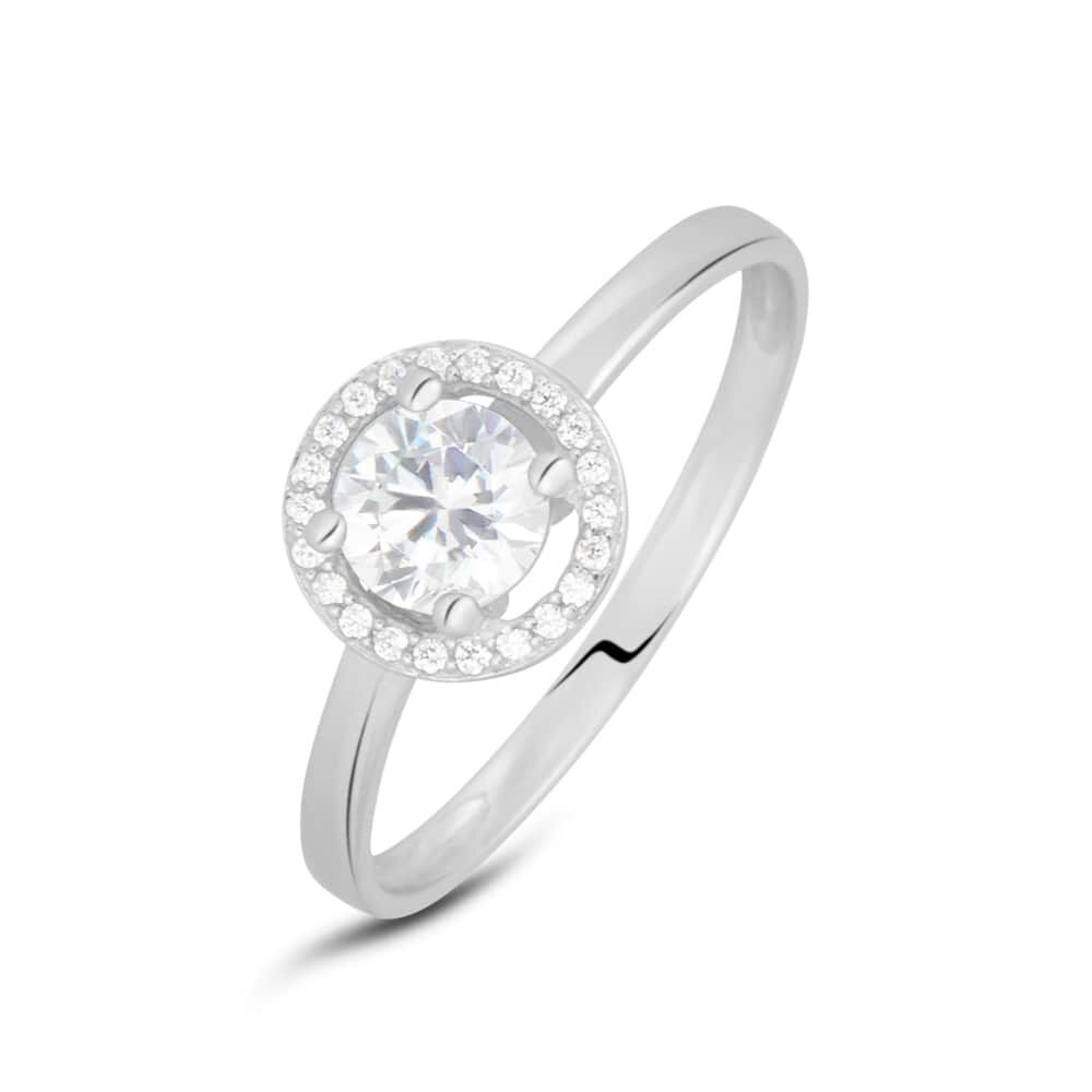 Solitario con pietra di new arrivals zirconia