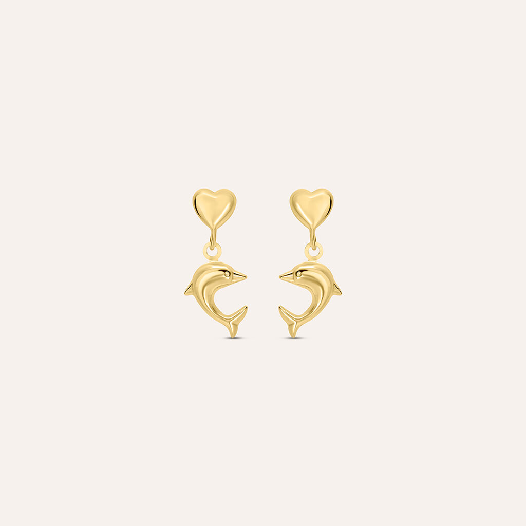 Orecchini Lobo Bon Ton Oro Giallo - Orecchini a Lobo Donna | Stroili