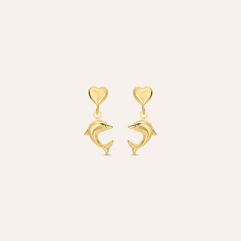 Orecchini Lobo Bon Ton Oro Giallo - Orecchini a Lobo Donna | Stroili
