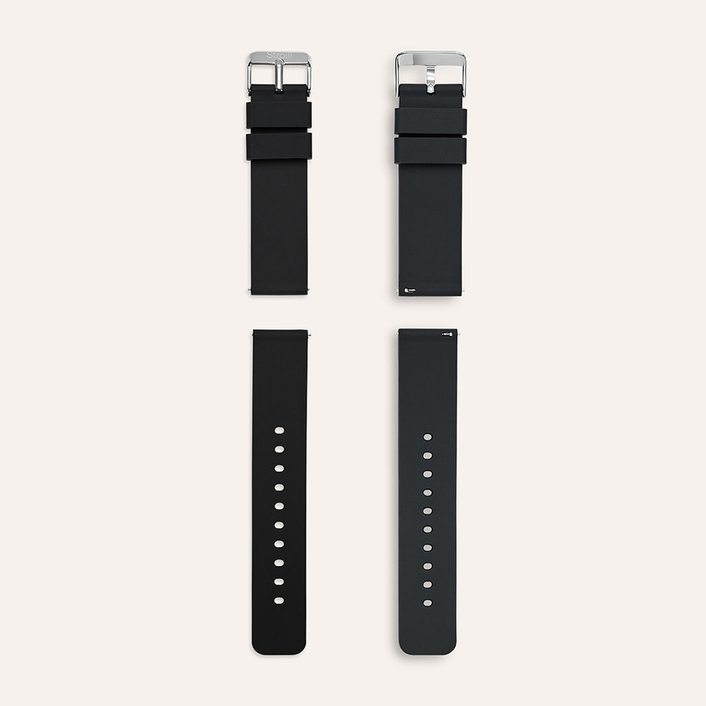 Cinturino Stroili Cinturino Silicone Nero - Cinturini per Orologi Uomo | Stroili