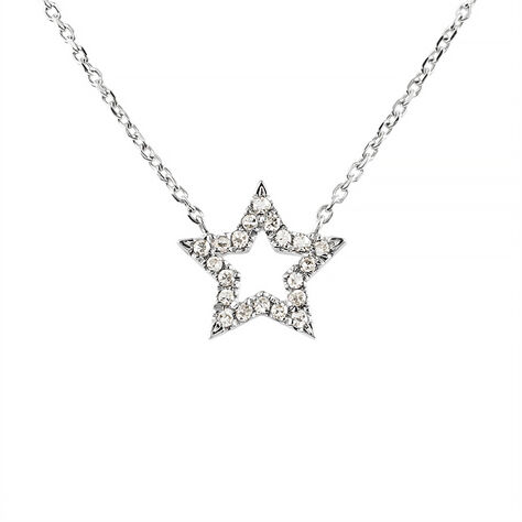 Collana Sophia Oro Bianco Diamante - Collane Donna | Stroili