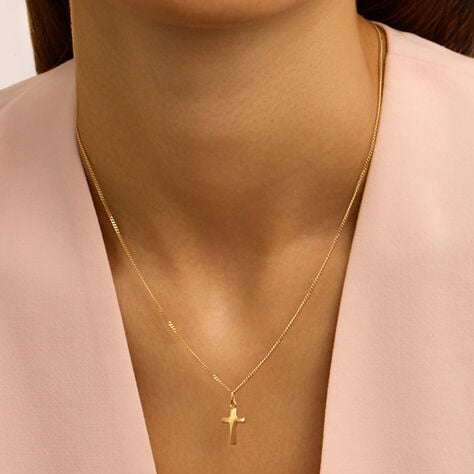 Pendente Holy Oro Giallo - Ciondoli con Incisione Unisex | Stroili