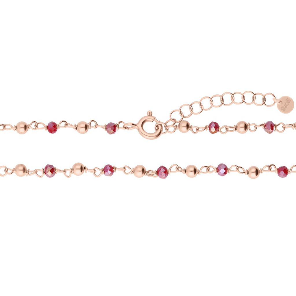 Collana Silver Soul Argento Rosa Cristallo - Collane Donna | Stroili