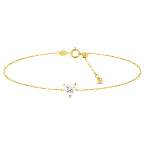 Bracciale Punto Luce Claire Oro Giallo Cubic Zirconia - Bracciali Amicizia Donna | Stroili