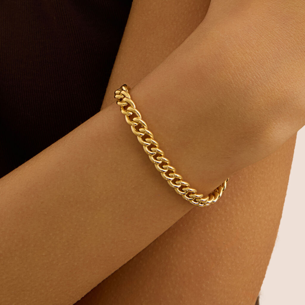Bracciale Catena Gold Essence Oro Giallo