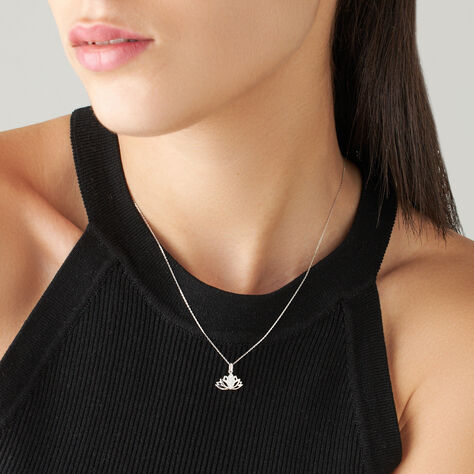 Collana Claire Oro Bianco Cubic Zirconia - Collane Donna | Stroili
