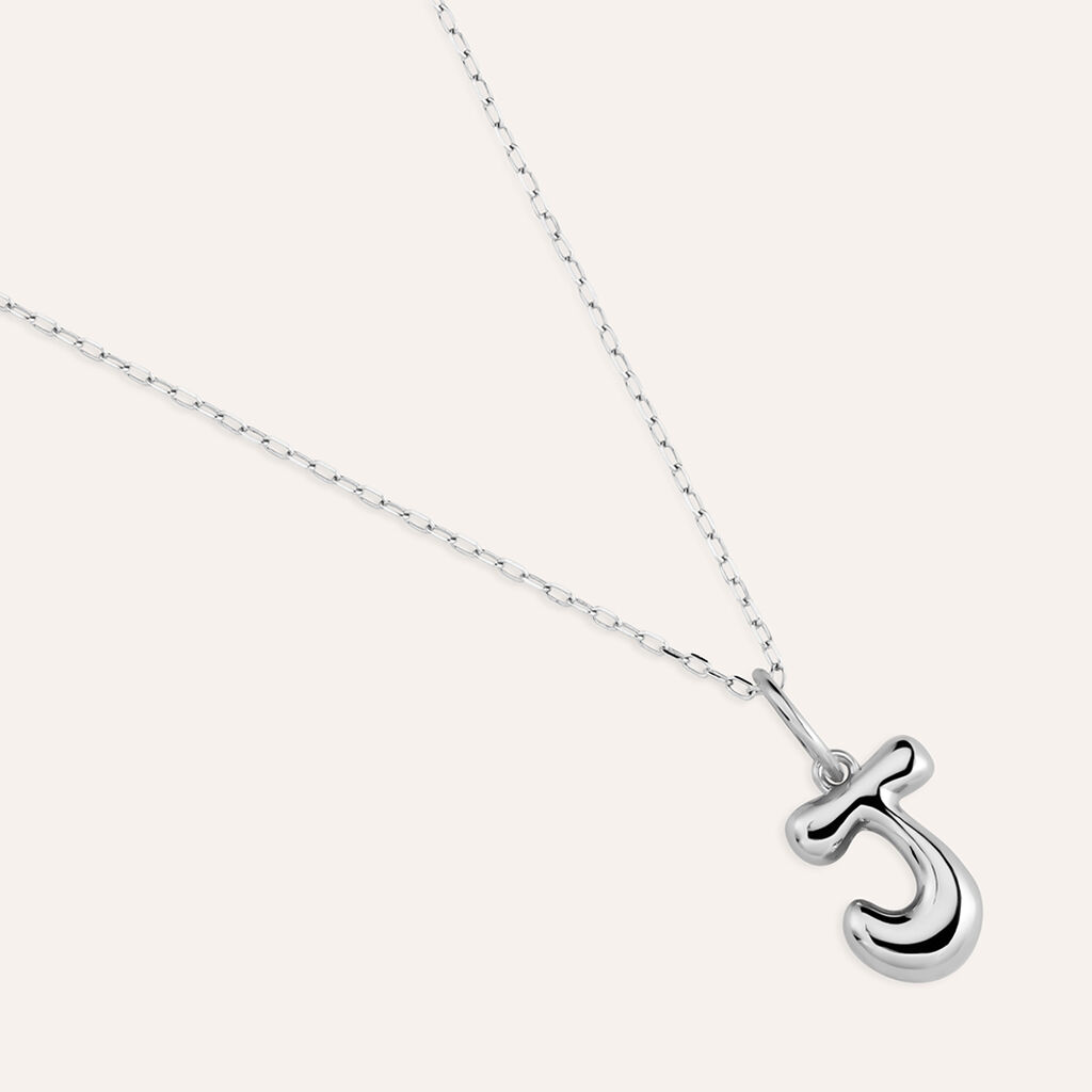 Pendente Love Beats Argento Rodiato
