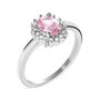 Anello Solitario Lady Chic Acciaio Cristallo