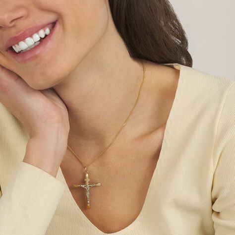 Pendente Holy Oro Bicolore - Ciondoli Unisex | Stroili