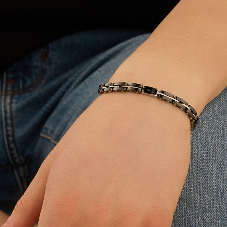 Bracciale Man Code Acciaio - Bracciali Uomo | Stroili