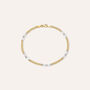Bracciale Catena L'homme Or Oro Bicolore