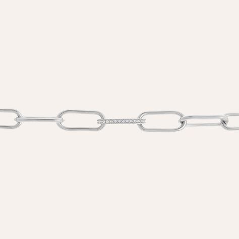 Collana Moonlight Acciaio Cristallo - Collane Catena Donna | Stroili