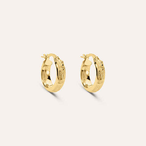 Orecchini A Cerchio Toujours Oro Giallo - Orecchini a Cerchio Donna | Stroili