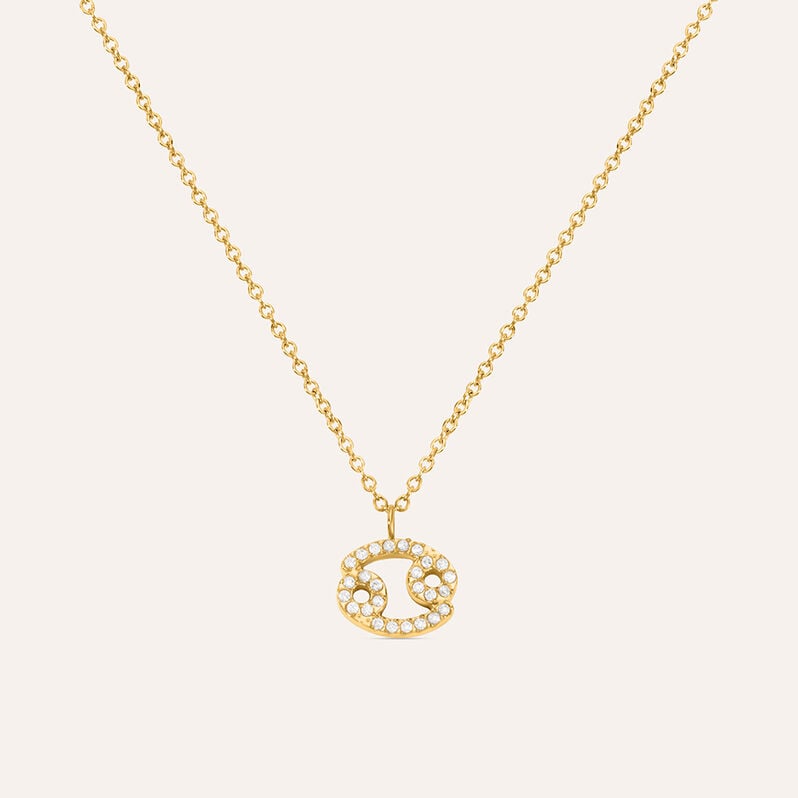 Collana Radiance Acciaio Dorato Cubic Zirconia - Collane Donna | Stroili