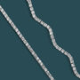 Collana Tennis Romantic Shine Metallo Cristallo