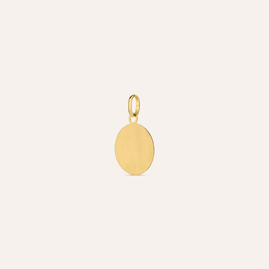 Pendente Holy Oro Giallo - Ciondoli con Incisione Unisex | Stroili