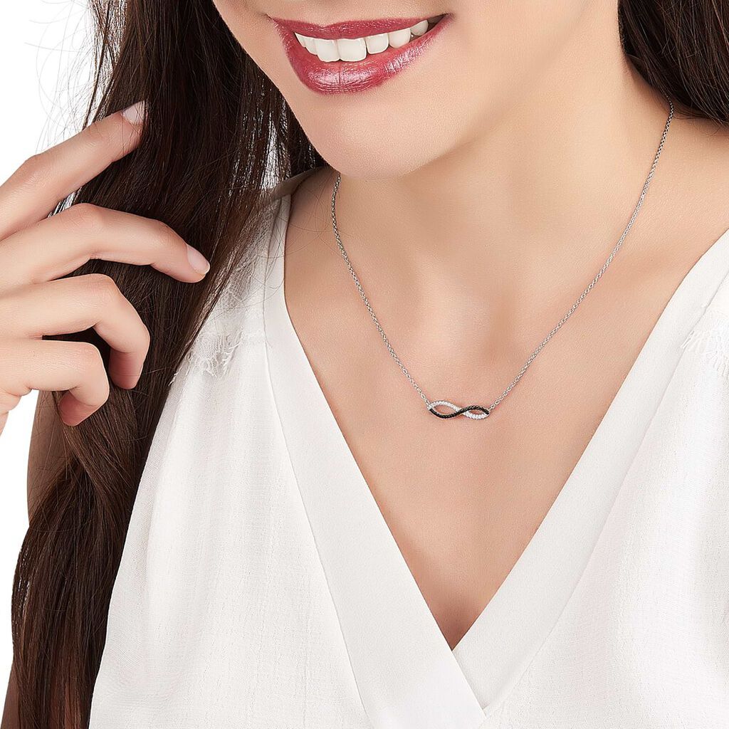 Collana Silver Shine Argento Rodiato Cubic Zirconia - Collane Donna | Stroili