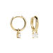 Orecchini A Cerchio Punto Luce Golden Dream Placcato Oro Giallo Cubic Zirconia - Orecchini a Cerchio Donna | Stroili
