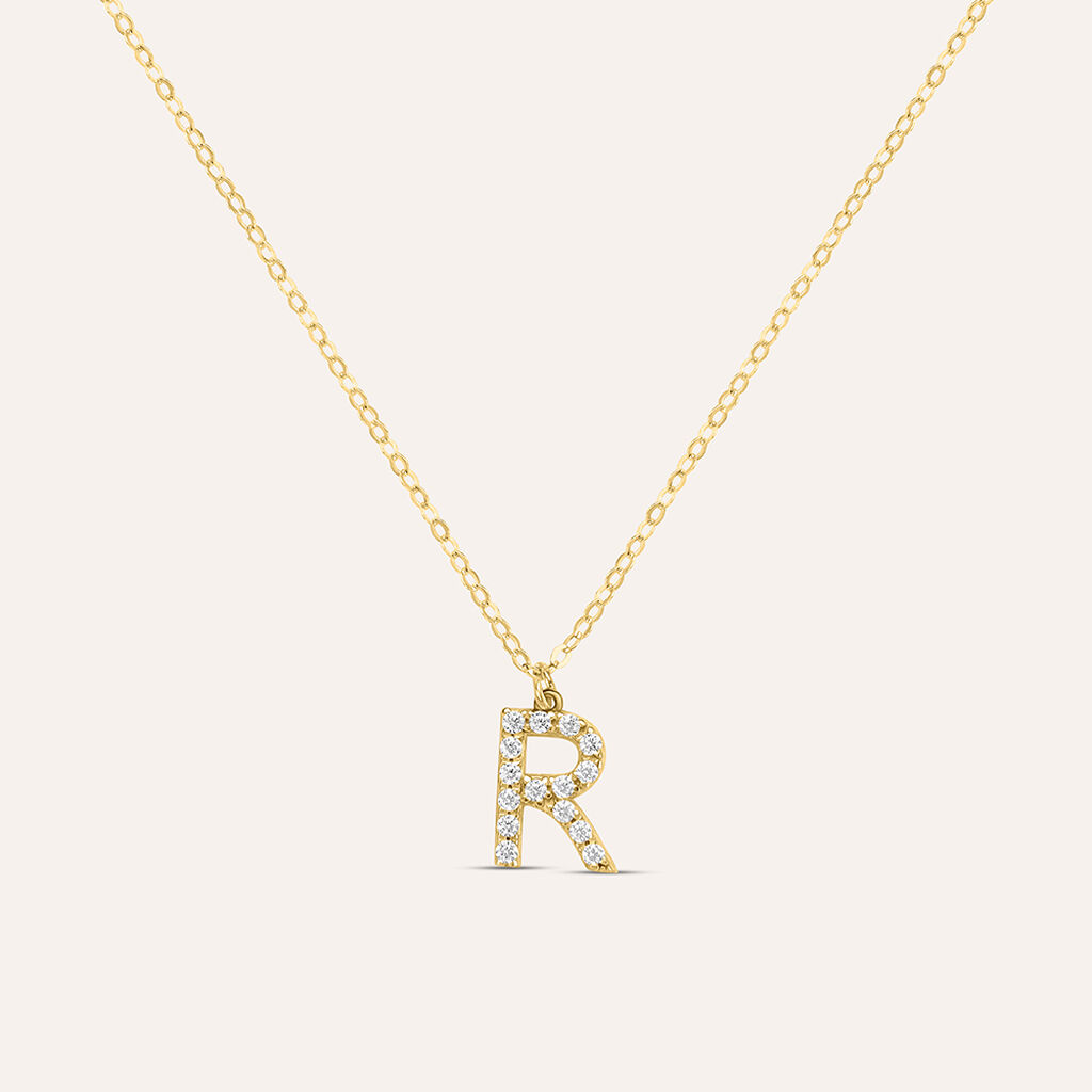 Collana Claire Oro Giallo Cubic Zirconia