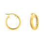 Orecchini A Cerchio Toujours Oro Giallo