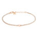 Bracciale Tennis Romantic Shine Metallo Rosa Cristallo - Bracciali Tennis Donna | Stroili