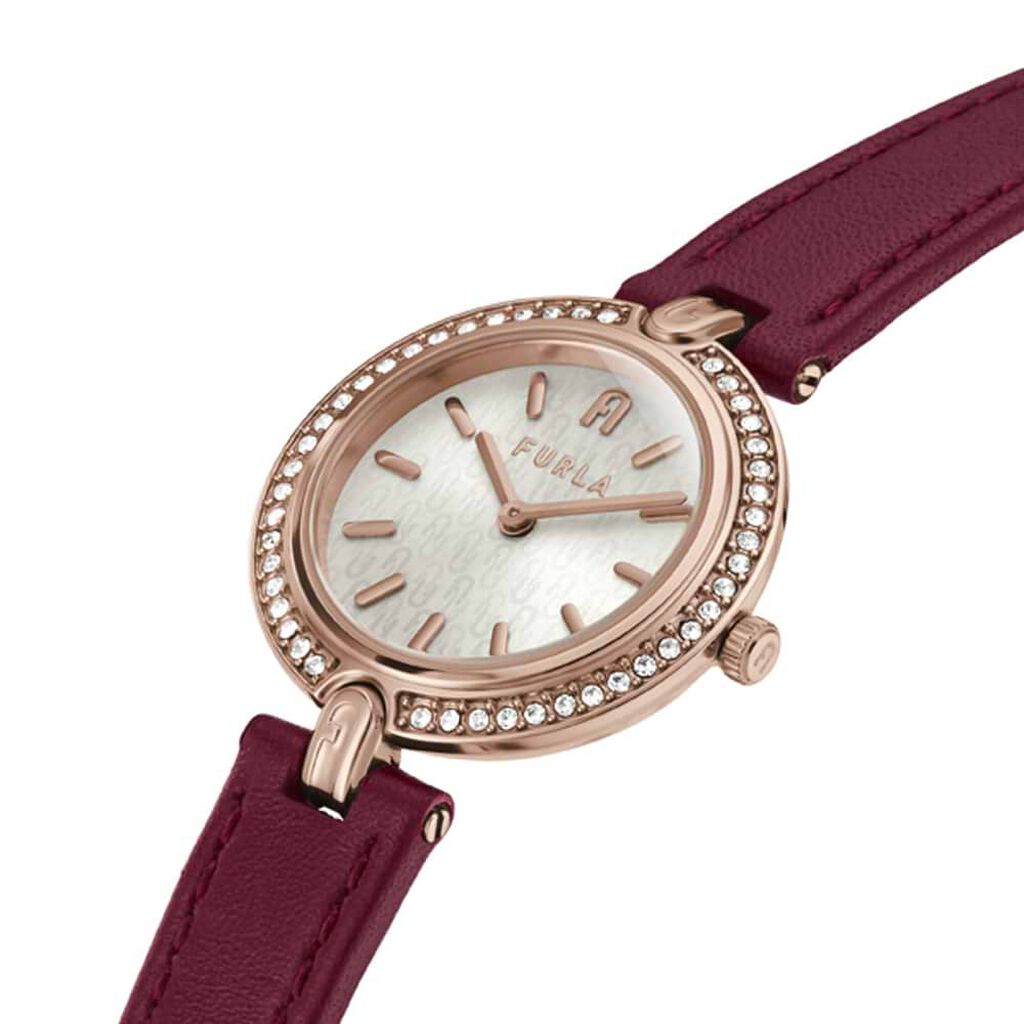 Orologio Al Quarzo Furla Logo Links Ww00006005l3 - Orologi solo Tempo Donna | Stroili