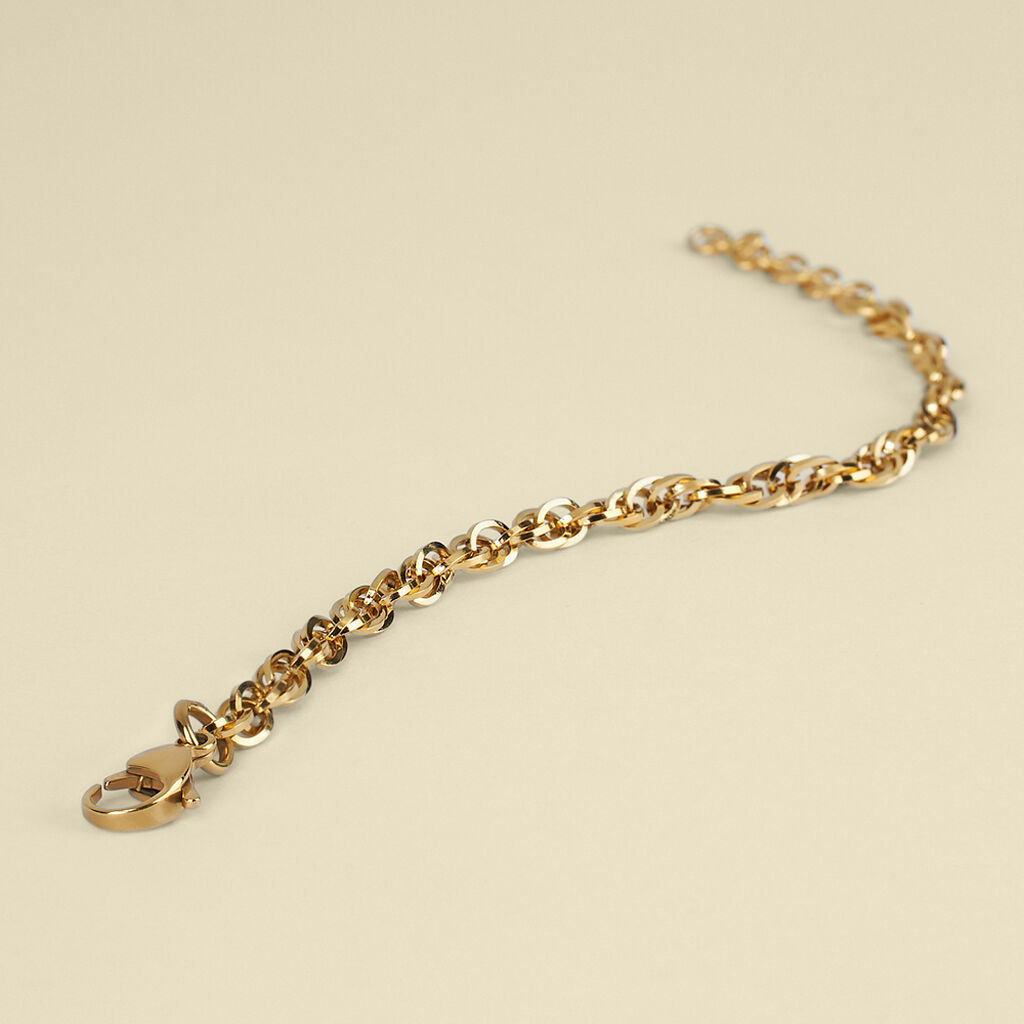 Bracciale Lady Code Acciaio Dorato - Bracciali Donna | Stroili