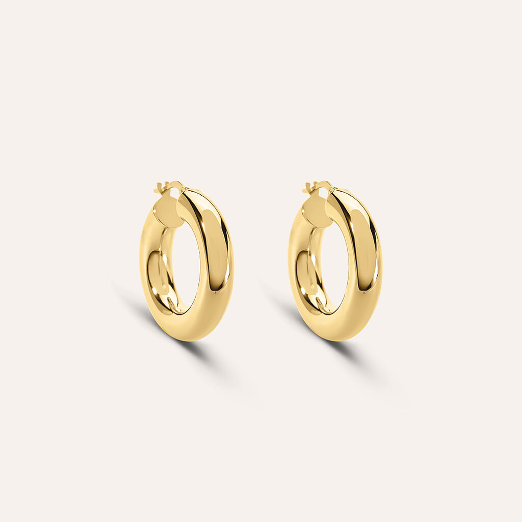 Orecchini A Cerchio Toujours Oro Giallo - Orecchini a Cerchio Donna | Stroili