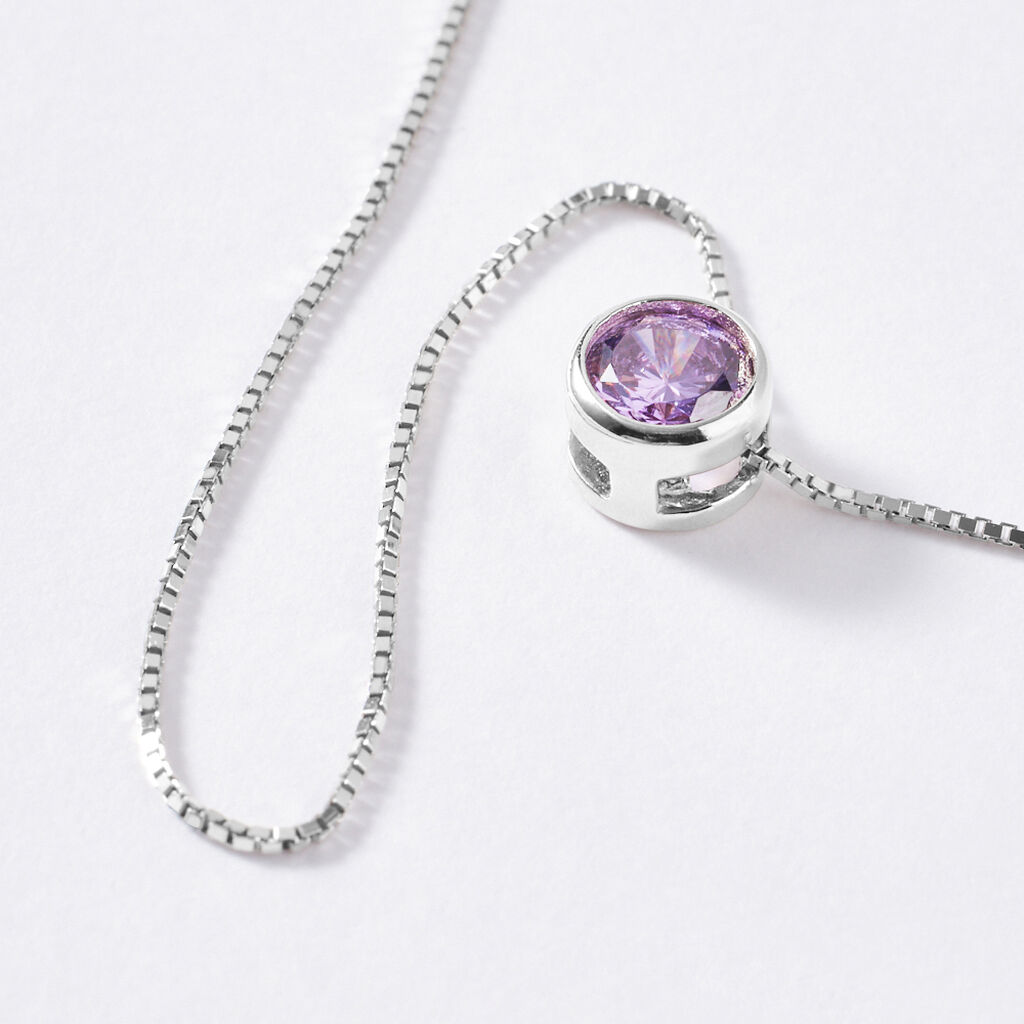 Collana Punto Luce Silver Rainbow Argento Rodiato Cubic Zirconia - Collane Punto Luce Donna | Stroili