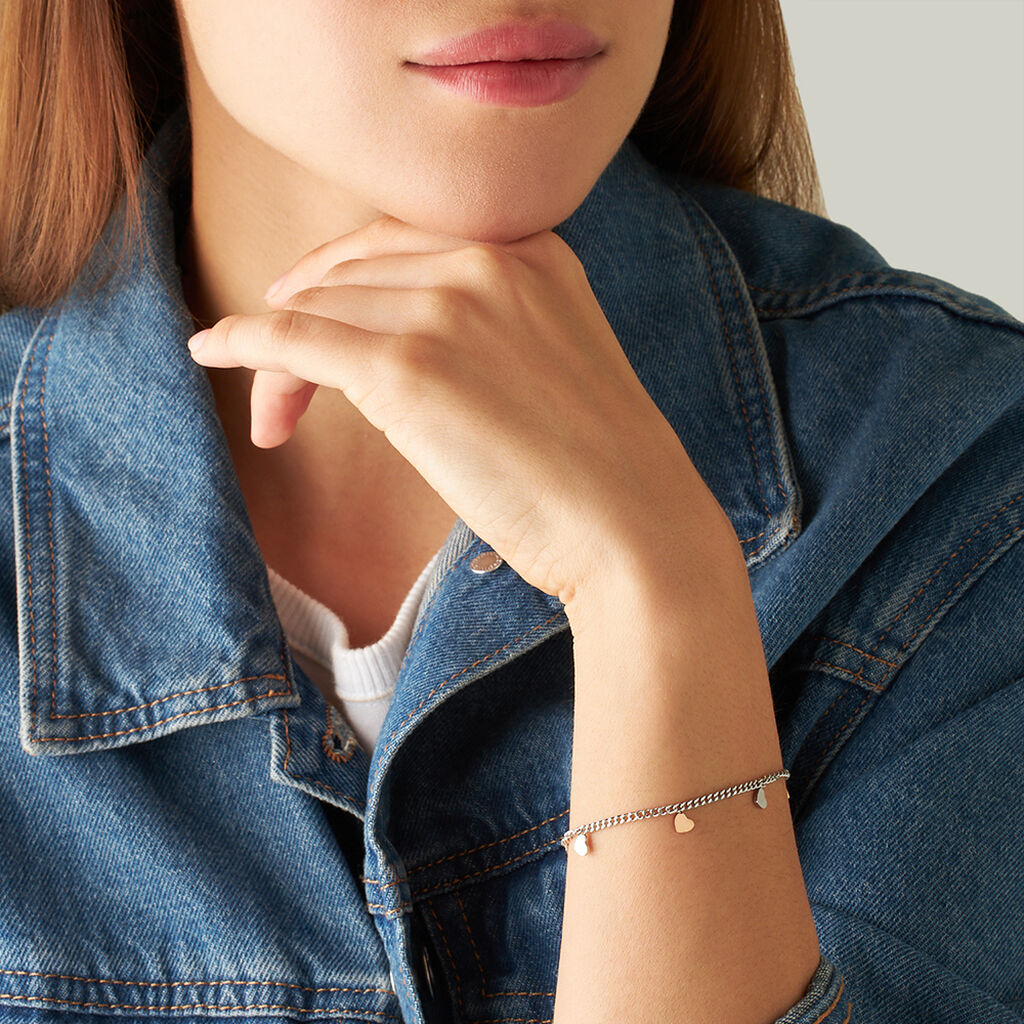 Bracciale Lady Chic Acciaio Bicolore - Bracciali Love Donna | Stroili